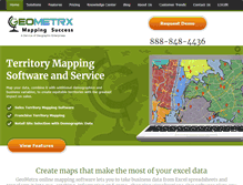 Tablet Screenshot of geometrx.com
